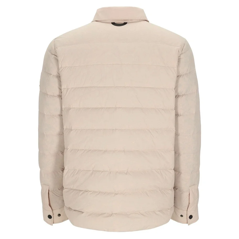 Obermeyer® (Men's LARGE) Explorer™ Down Shirt Jacket in Cement - $249